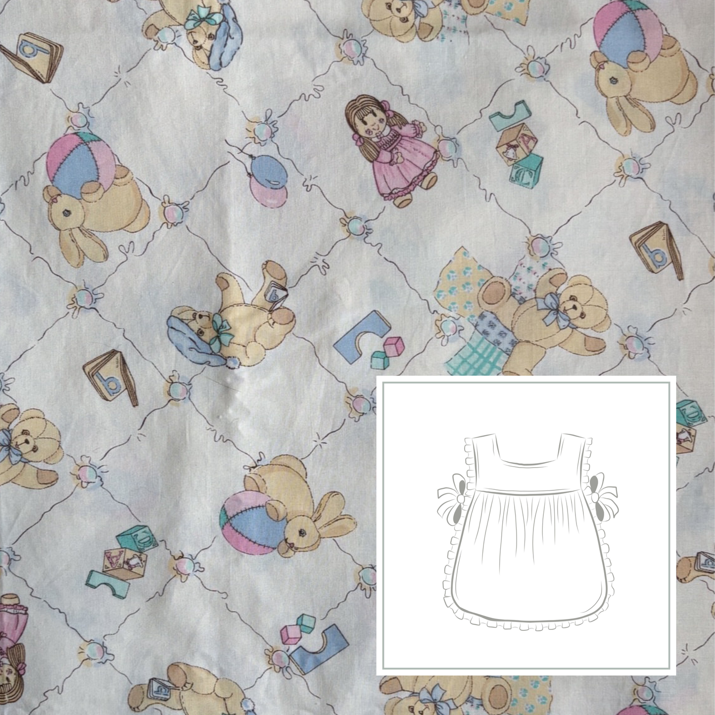 Vintage Rora Pinny // Slot