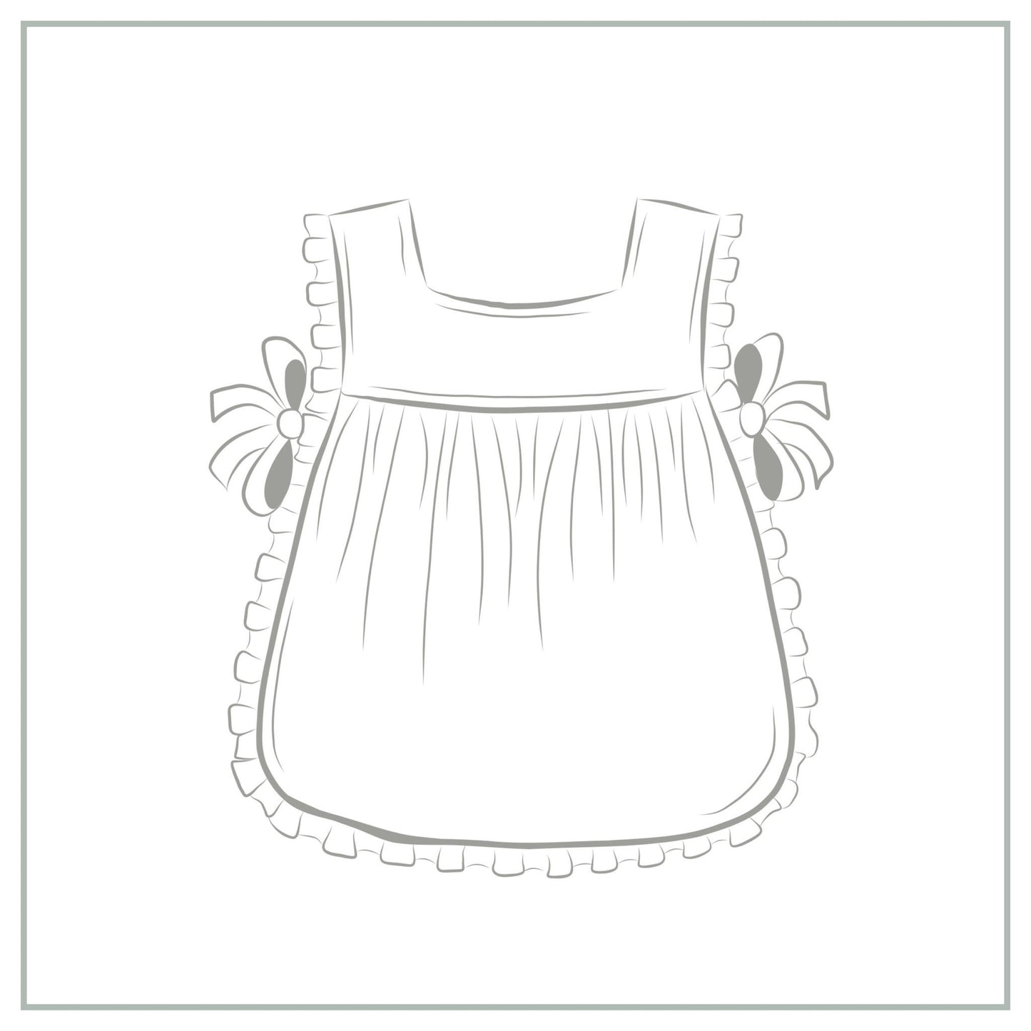 BHS Rora Pinny or Indie Two Piece Slor
