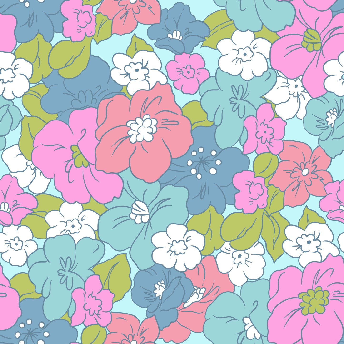 Retro Malibu Bloom
