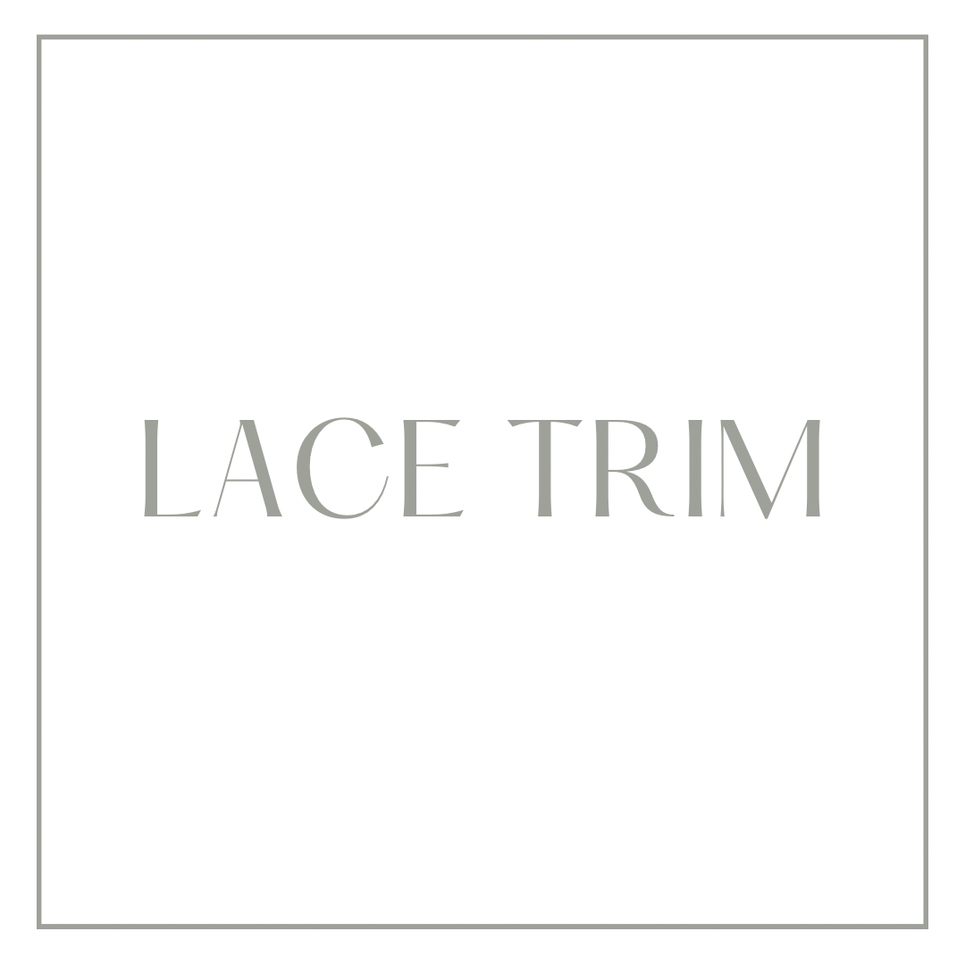 Lace trim