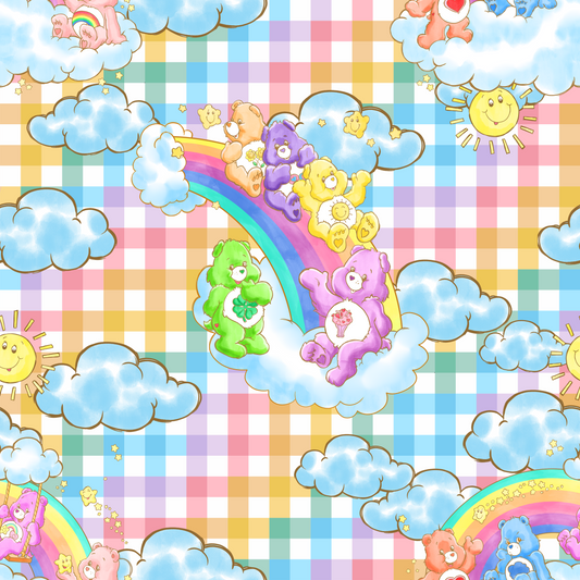 Care Bears & clouds