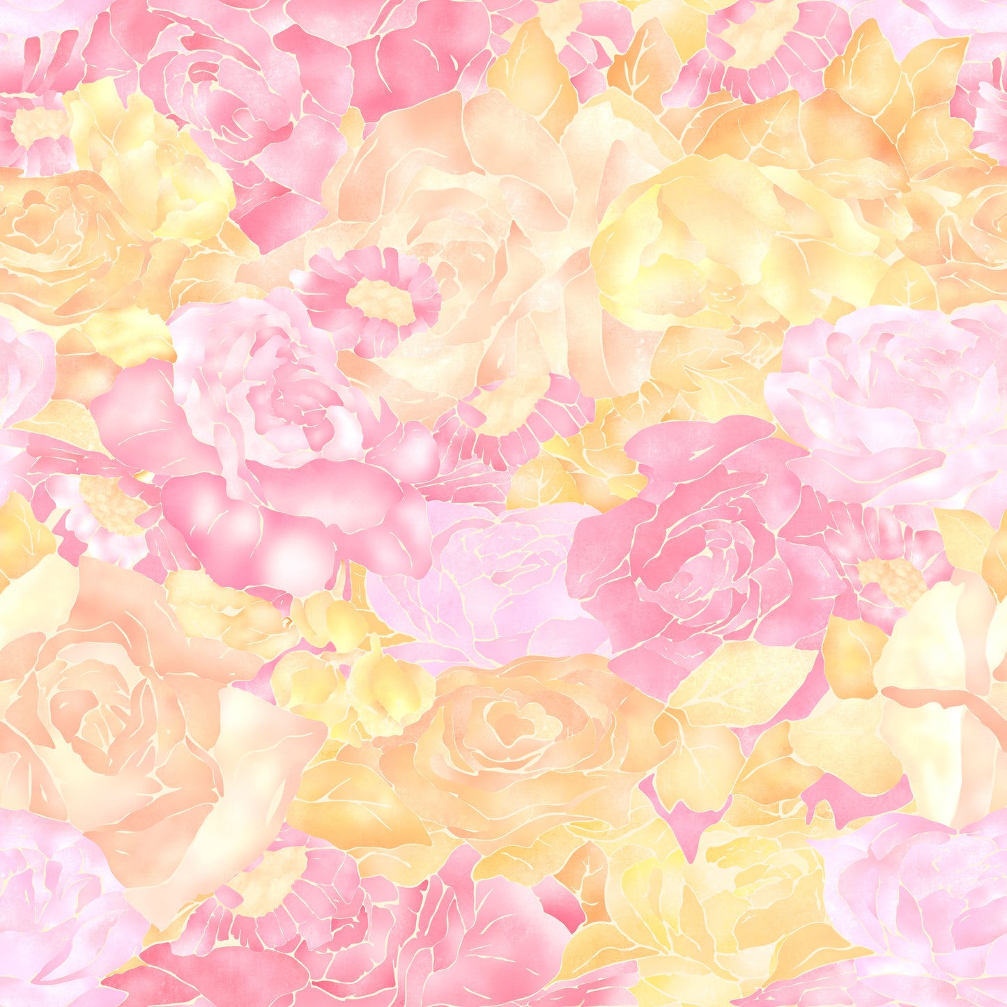 Pink & Orange Roses