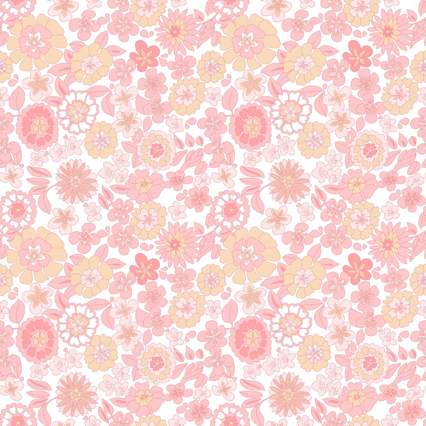 Retro Peach Sunset