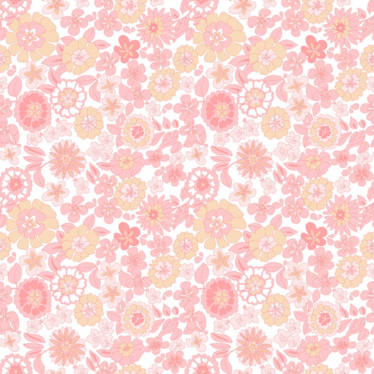 Retro Peach Sunset