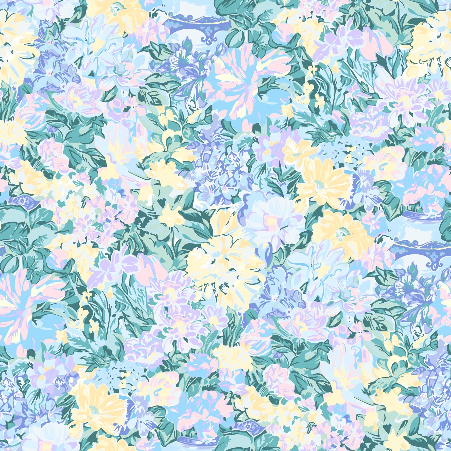 Blue petals
