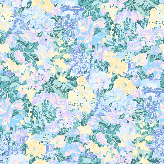 Blue petals