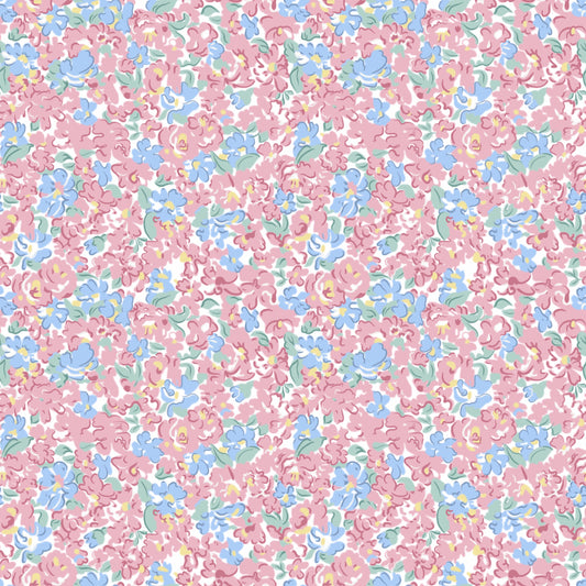 Pink & Blue Ditsy