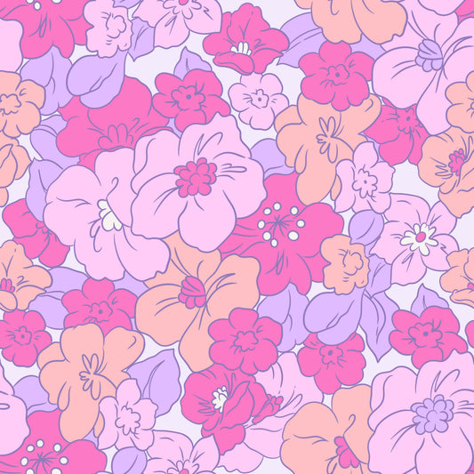 Retro Cherry Blossom