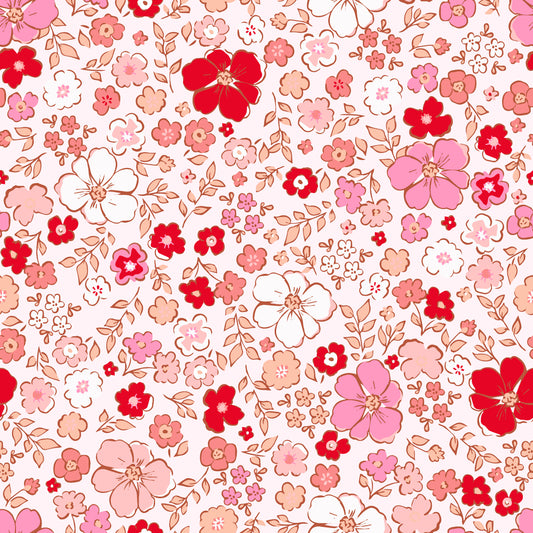 Red & Pink Petals