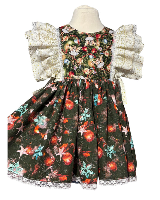 Fairy Olive Dress // 3-4