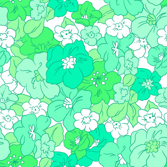Retro Jade Garden