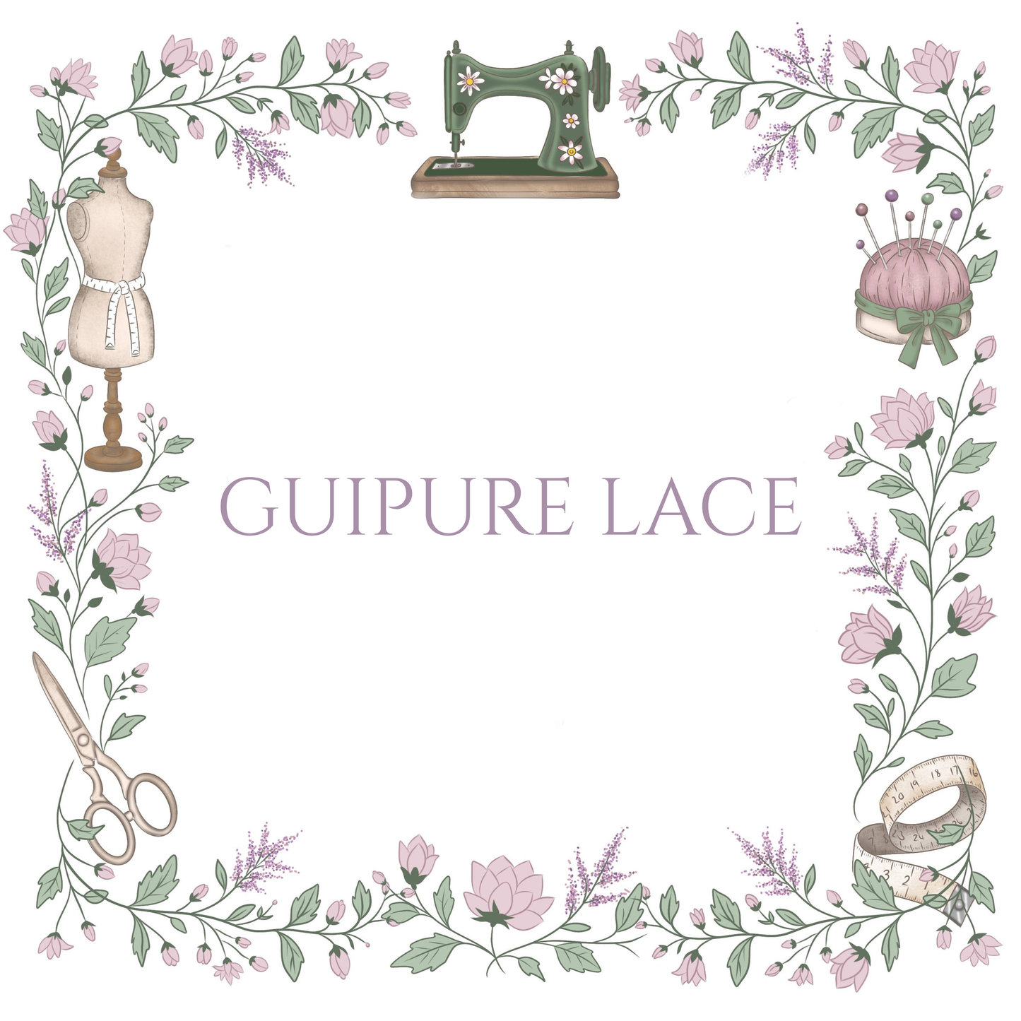 Guipure Lace Trim