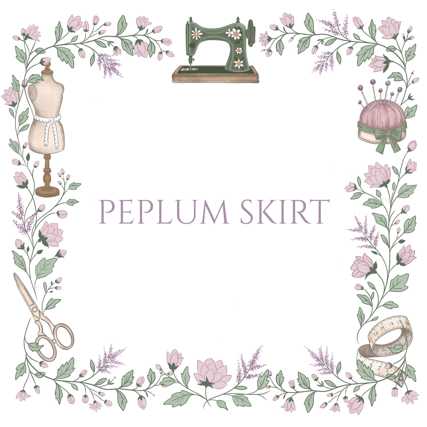 Peplum Skirt
