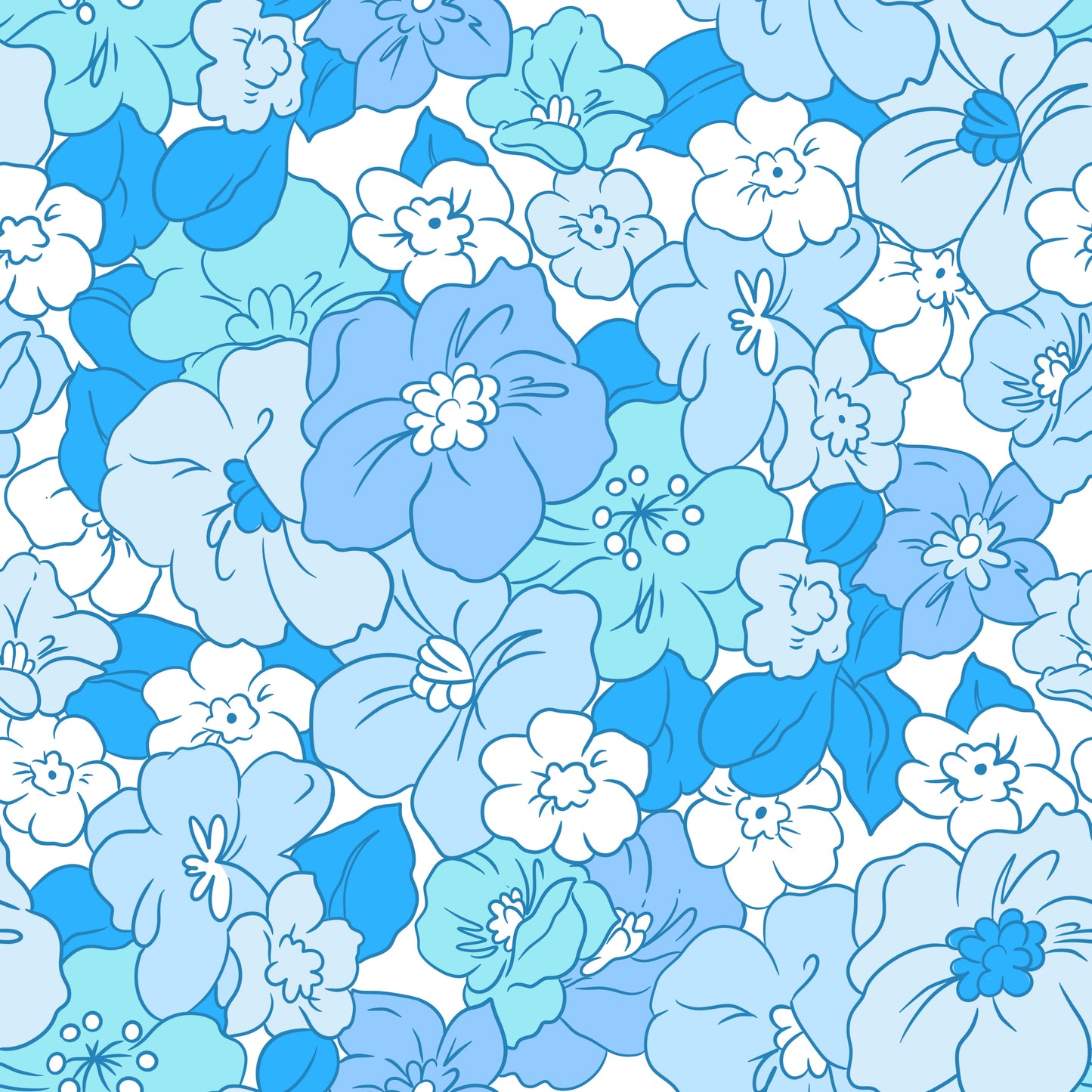 Retro Cornflower