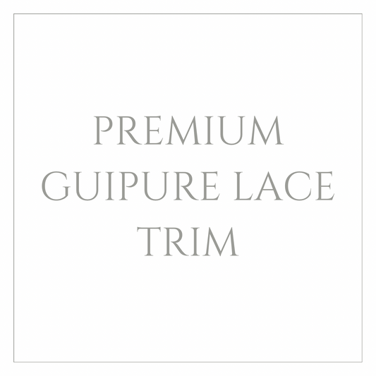 Guipure Lace Trim