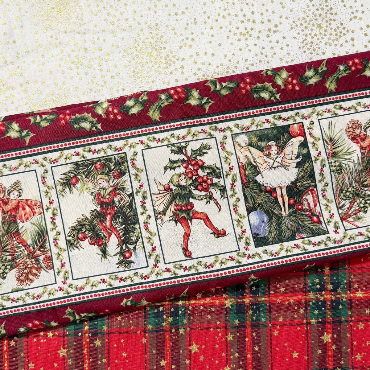 Christmas fabric combo