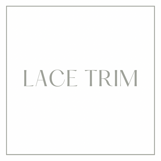 Lace trim